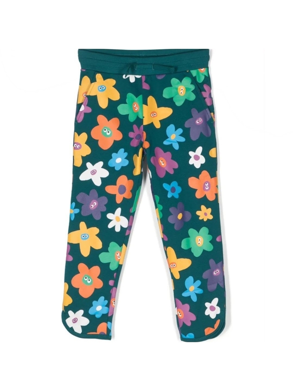 Stella McCartney Kids Smiley Flower Print Track Joggers Size 6 UK
